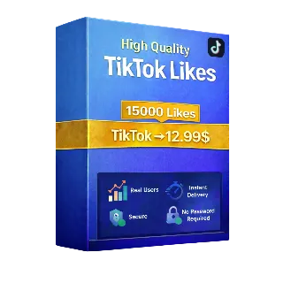 Купить 15,000 лайков TikTok + 10,000 БЕСПЛАТНЫХ просмотров TikTok – Высокого качества