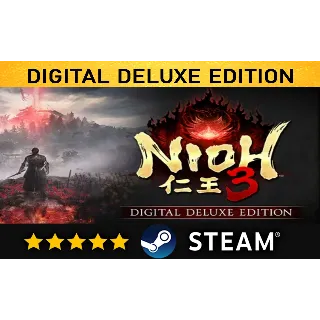 Купить Nioh 3 Digital Deluxe Edition with Early Purchase Bonus・STEAM・PC