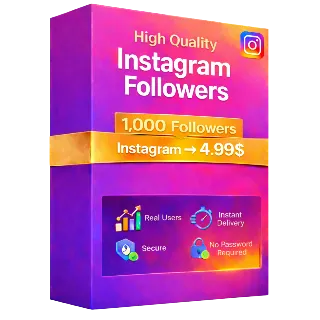 Купить 1000 подписчиков Instagram - 100% реальные аккаунты - Отличное качество