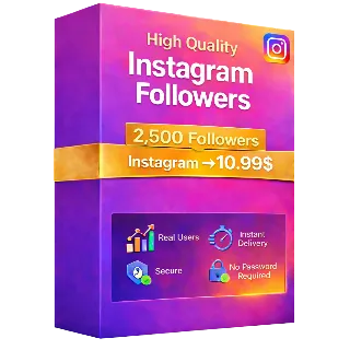 Купить 2500 подписчиков Instagram - 100% реальные аккаунты - Отличное качество
