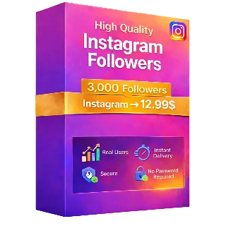 Купить 3000 подписчиков Instagram - 100% реальные аккаунты - Отличное качество
