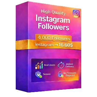 Купить 4000 подписчиков Instagram - 100% реальные аккаунты - Отличное качество