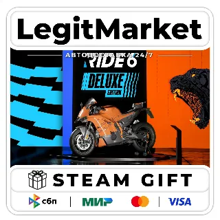 Купить RIDE 6 Deluxe Edition / Steam АВТО / РУ + МИР