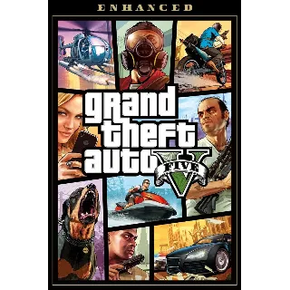 Купить Grand Theft Auto V Enhanced (RockStar/РФ+СНГ)