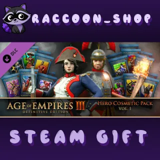 Купить Age of Empires III: Definitive Edition – Hero Cosmetic Pack – Vol. 1 DLC