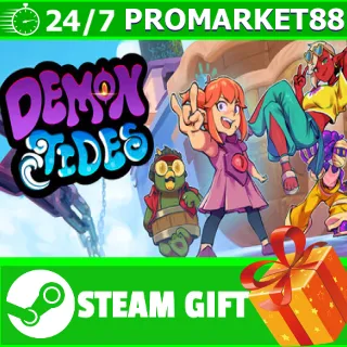 Купить ️ВСЕ СТРАНЫ+РОССИЯ Demon Tides STEAM GIFT