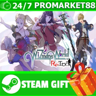 Купить ️ВСЕ СТРАНЫ+РОССИЯ WiZmans World Re;Try STEAM GIFT