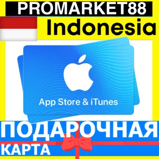 Купить App Store/iTunes Подарочная Карта ИНДОНЕЗИЯ ID APPLE Indonesia IDR - Карта пополнения