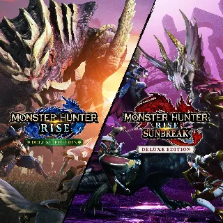 Купить Monster Hunter Rise + Sunbreak Deluxe | XBOX+PC | На любой аккаунт