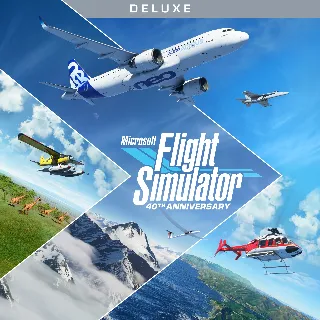 Купить Microsoft Flight Simulator (2020) Deluxe 40th Anniversary Edition | XBOX+PC | На любо
