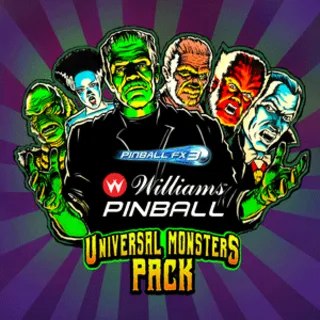 Купить Pinball FX3 - Williams™ Pinball: Universal Monsters Pack | XBOX+PC | На любой аккаунт