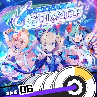Купить GUNVOLT RECORDS Cychronicle Song Pack 6 Lumen  Luxia: "Nebulous Clock","Iolite","Par