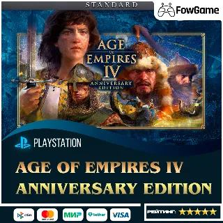 Купить ✅ Age of Empires IV: Anniversary Edition 🔵 PS5 🚀 Выбор региона