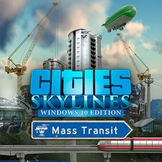 Купить Cities: Skylines - Mass Transit | PC | На любой аккаунт