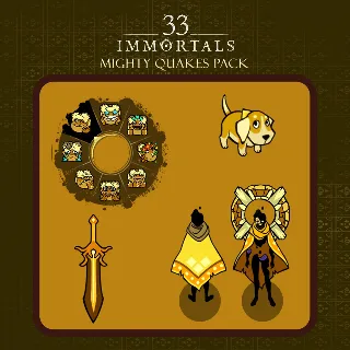 Купить 33 Immortals - Mighty Quakes Pack | XBOX+PC | На любой аккаунт