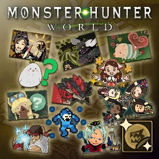 Купить Monster Hunter: World - Complete Sticker Pack | XBOX | На любой аккаунт