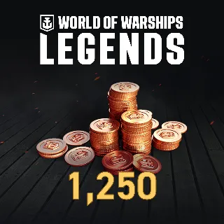 Купить World of Warships: Legends - 1,250 Doubloons | XBOX | На любой аккаунт