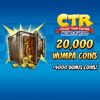 Купить Crash™ Team Racing Nitro-Fueled - 20000 (+4000) Wumpa Coins | XBOX | На любой аккаунт