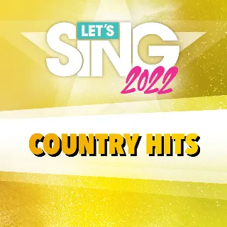 Купить Let's Sing 2022 Country Hits Song Pack | XBOX | На любой аккаунт