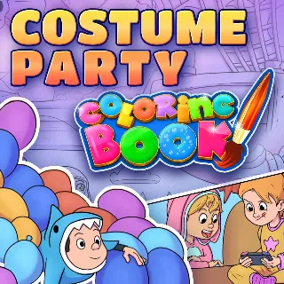 Купить Coloring Book: Costume Party | XBOX+PC | На любой аккаунт