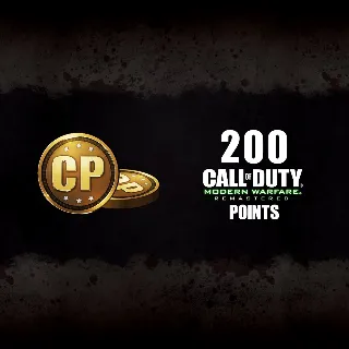 Купить 200 Call of Duty®: Modern Warfare® Remastered Points | XBOX | На любой аккаунт