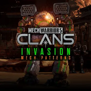 Купить MechWarrior 5: Clans - Invasion Mech Patterns | XBOX+PC | На любой аккаунт