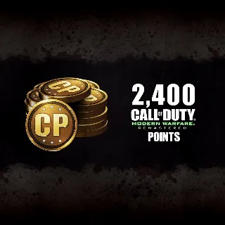 Купить 2,400 Call of Duty®: Modern Warfare® Remastered Points | XBOX | На любой аккаунт