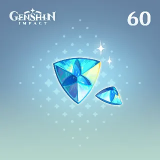 Купить Genshin Impact - 60 Genesis Crystals | XBOX | На любой аккаунт