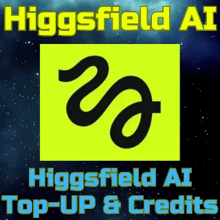 Купить Higgsfield AI - Basic/Pro/Ultimate/Creator подписка пополнение кредитов