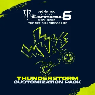 Купить Monster Energy Supercross 6 - Customization Pack Thunderstorm | XBOX | На любой аккау