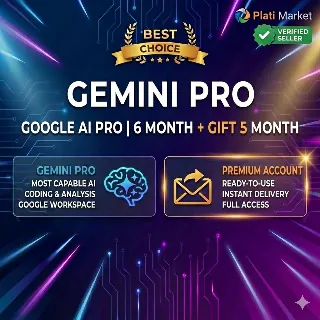 Купить 12 | AntiGravity | GEMINI Pro (GOOGLE AI PRO) 2 ТБ Гугл Диска НА ~6МЕСЯЦЕВ + Подарок