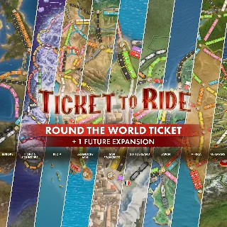 Купить Ticket to Ride®: Round the World Ticket | XBOX | На любой аккаунт