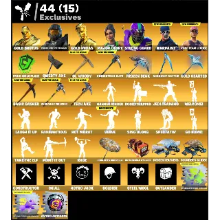 Купить FN OG STW Deluxe Edition 💎 297 скинов (73 платных) | 400 VB | Полный доступ 🎁