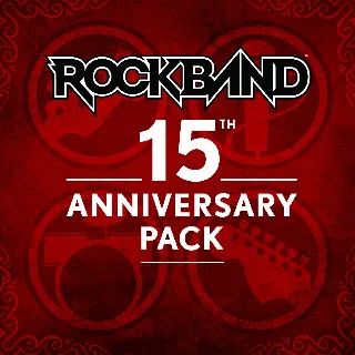 Купить Rock Band 15th Anniversary Pack | XBOX | На любой аккаунт