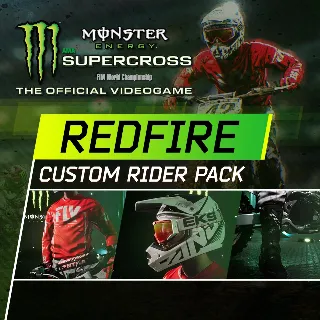 Купить Monster Energy Supercross - Redfire Custom Rider Pack | XBOX | На любой аккаунт