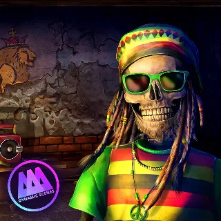 Купить AAA Dynamic Scenes - Happy Reggae Skeleton Dynamic Scene | XBOX | На любой аккаунт