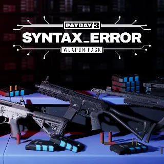 Купить PAYDAY 3: Syntax Error Weapon Pack | XBOX+PC | На любой аккаунт
