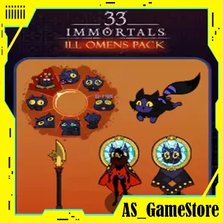 Купить ⚫ ️33 Immortals - Ill Omens Pack / Набор Дурные знамения | ПК Epic Games EGS