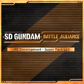 Купить SD GUNDAM BATTLE ALLIANCE MS Development - Super Pack Lv3 | XBOX+PC | На любой аккаун