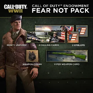 Купить Call of Duty®: WWII - Call of Duty™ Endowment Fear Not Pack | XBOX | На любой аккаунт