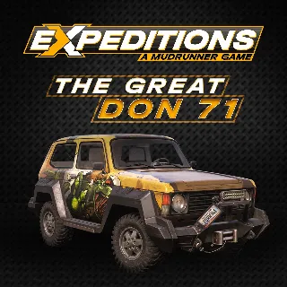 Купить Expeditions: A MudRunner Game - The Great Don 71 Paint-job | XBOX | На любой аккаунт