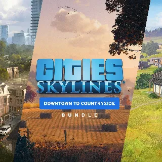 Купить Cities: Skylines - Downtown to Countryside Bundle | PC | На любой аккаунт