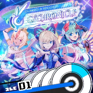 Купить GUNVOLT RECORDS Cychronicle Song Pack 1 Lumen: "Rouge Shimmer","Parallel World","Glas