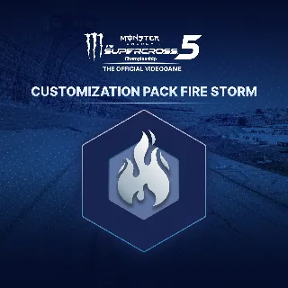Купить Monster Energy Supercross 5 - Customization Pack Fire Storm | XBOX | На любой аккаунт