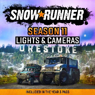 Купить SnowRunner - Season 11: Light and Cameras (Windows) | PC | На любой аккаунт