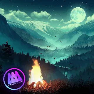 Купить AAA Dynamic Scenes - Valley Under Moonlight Dynamic Scene | XBOX | На любой аккаунт