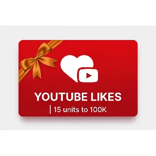 Купить Youtube Likes | 15 units to 100K | Instant Delivery *Read Description*