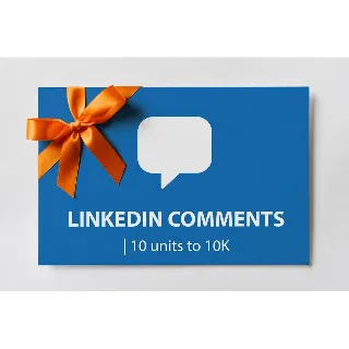 Купить Linkedin Comments | 10 units to 10K | Instant Delivery *Read Description*