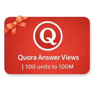 Купить Quora Answer Views | 100 units to 100M | Instant Delivery *Read Description*