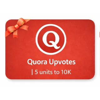 Купить Quora Upvotes | 5 units to 10K | Instant Delivery *Read Description*